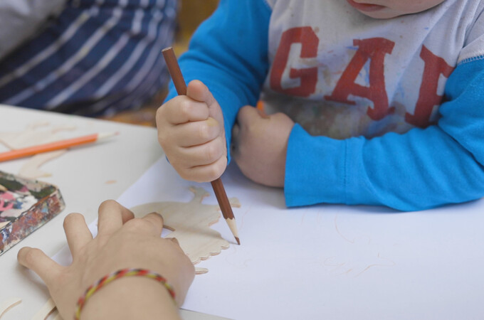 Mark Making with the Lion King