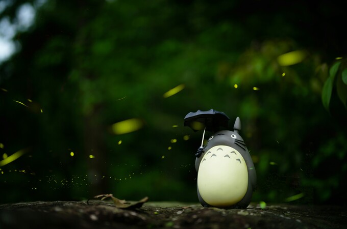 Mixed Media Making Totoro